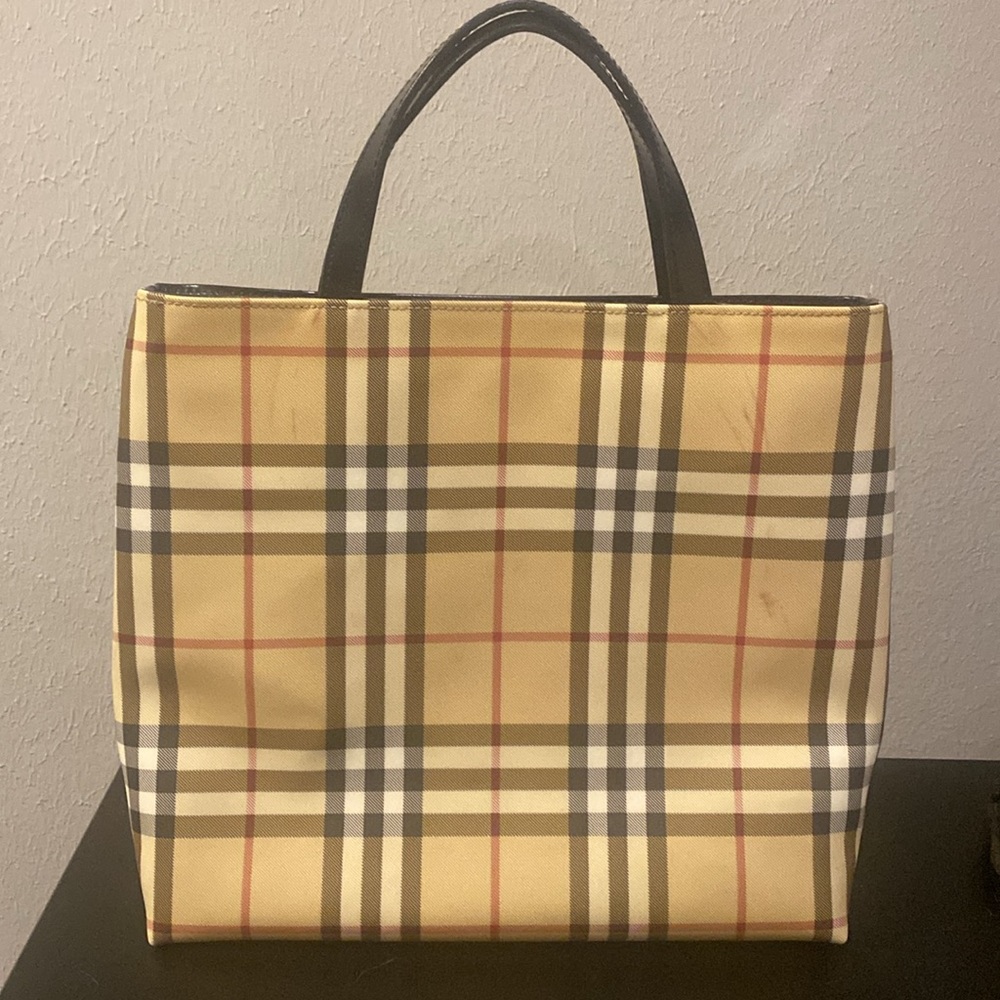Burberry Nova Check Tote - Picture 3 of 10